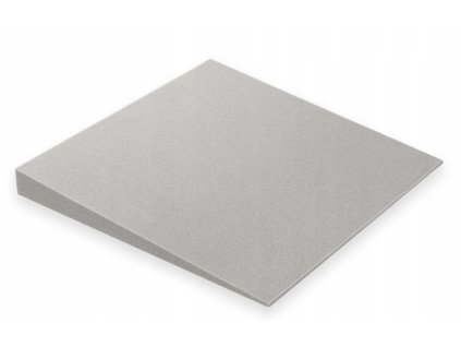 Akustický panel 3D skosený 50x50cm, hrúbka 5cm, svetlo sivý (2)