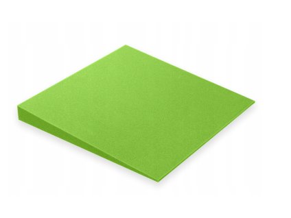 Akustický panel 3D skosený 50x50cm, hrúbka 5cm, svetlozelený (2)