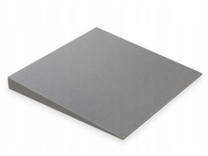 Akustický panel 3D skosený 50x50cm, hrúbka 5cm, tmavo sivý (2)