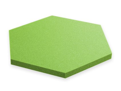 Akustický panel Hexagon 50x50cm, hrubka 3cm, svetlozelený (2)