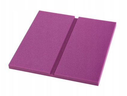 Akustický panel Obdĺžniky 50x50cm, hrúbka 3cm, fialový (13)
