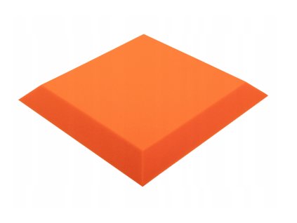 Akustický panel trapéz 50x50cm, hrúbka 5cm, oranžový (1)