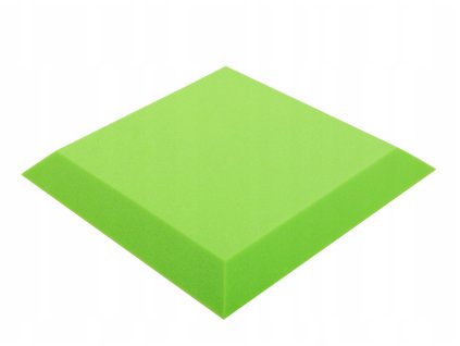 Akustický panel trapéz 50x50cm, hrúbka 5cm, svetlozelený (2)