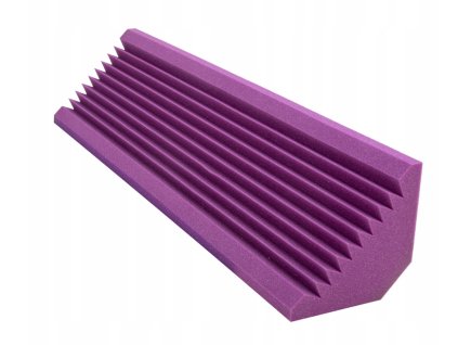 Basová akustická pasca, hranatá, 100x28cm, fialová (1)