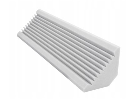 Basová akustická pasca, hranatá, 100x28cm, svetlosivá (1)