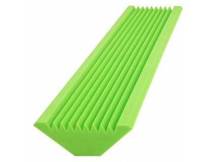 Basová akustická pasca, hranatá, 100x28cm, svetlozelená (1)