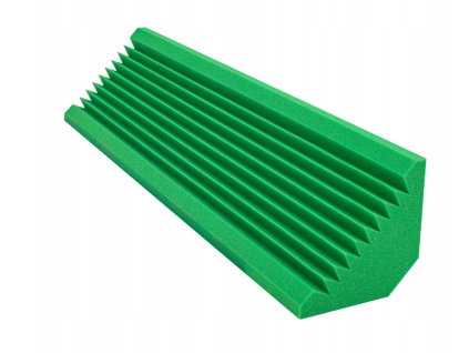 Basová akustická pasca, hranatá, 100x28cm, tmavozelená (1)