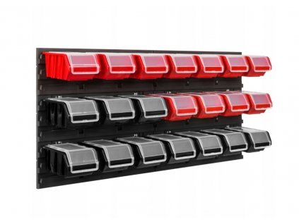 9246 stena na naradie 78x39 cm 21 boxov 1