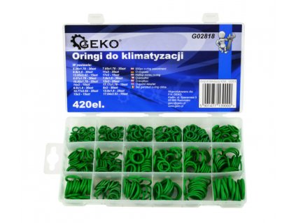 Sada tesniacich o krúžkov pre klimatizácie 420ks G02818
