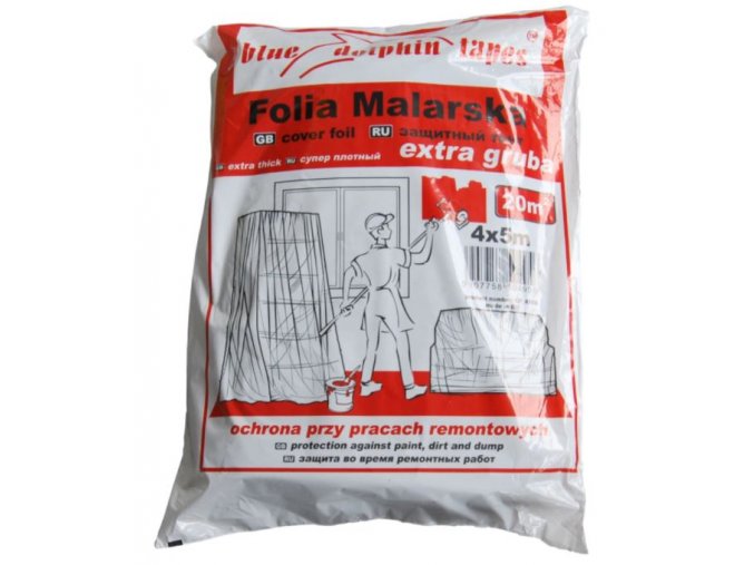 extra hrubá maliarska fólia