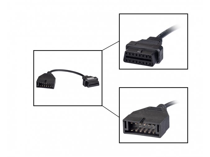 P SK 99615 OBD II redukcia GM, Daewo 12pin naše fotky (4)