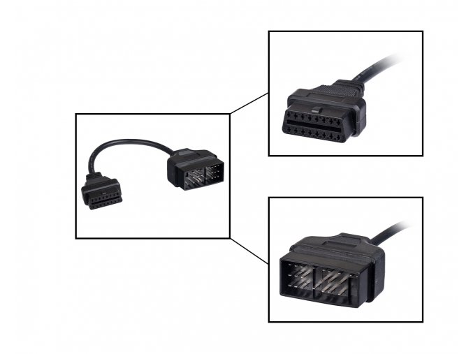 P SK 99619 OBD II redukcia Toyota 22pin naše fotky (4)