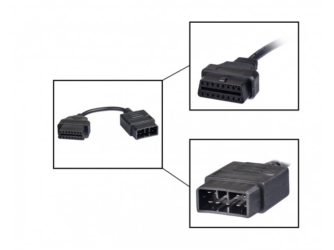 P SK 99621 OBD II redukcia Subaru 9pin naše fotky (1)