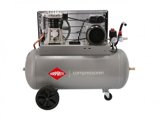 Kompresor dvojpiestový HL 375 100 Pro 10bar 90l 230V (2)