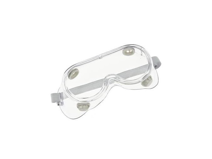Ochranné okuliare s gumičkou