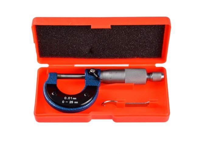 Analógový mikrometer 0-25 mm 0-01 mm