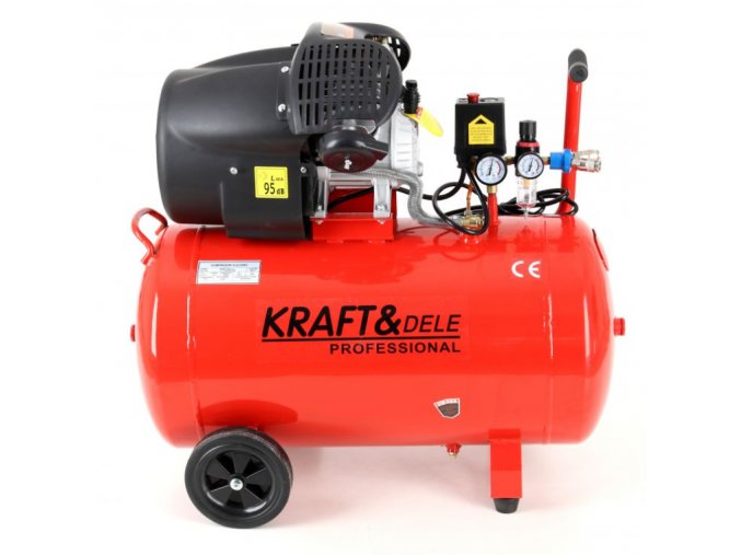 Kompresor 100L olejový 3kW 230V KD1483 (1)