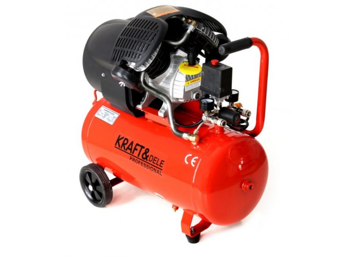 Kompresor 50L olejový 3kW 230V KD1484 (1)