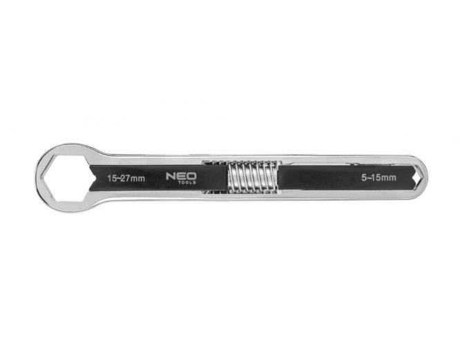 Kľúč očkový nastaviteľný, obojstranný Neo 5 27 mm (1)