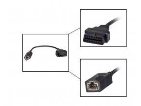 P SK 99618 OBD II redukcia Honda 3pin naše fotky (4)