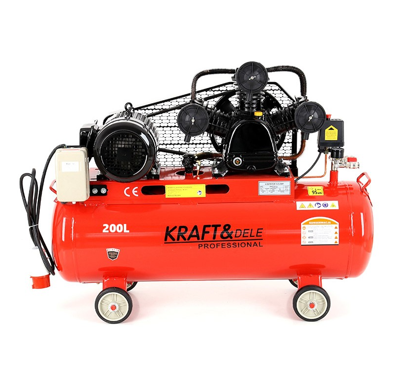 Kompresor 200l olejovy 3-piestovy 400v kd408