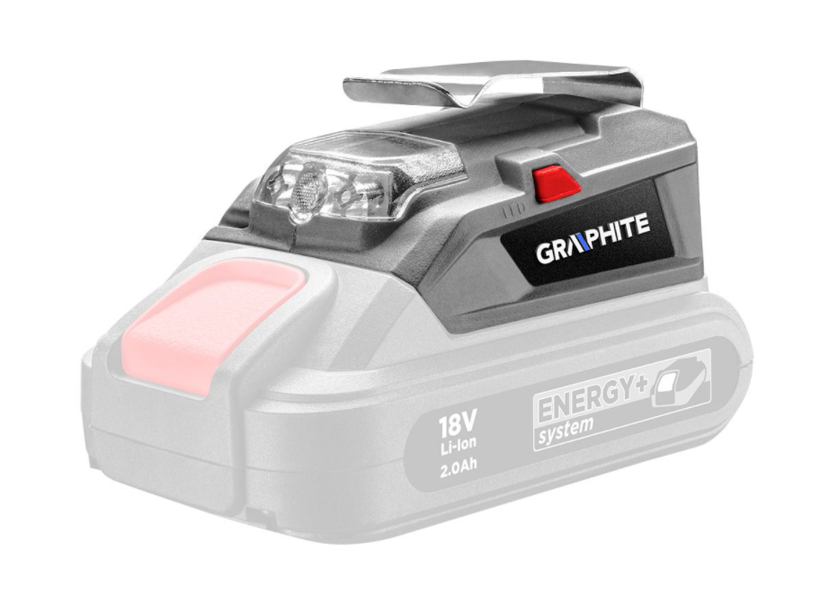 E-shop Graphite USB Adaptér - LED Baterka Energy+ 58G025