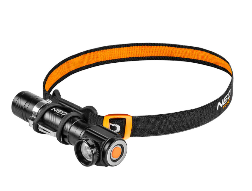 LED čelovka, 800 lm, USB nabíjateľná 99-026