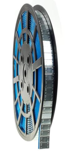 Samolepiace závažie na kotúči Edgy Slim 1200x5g Silver