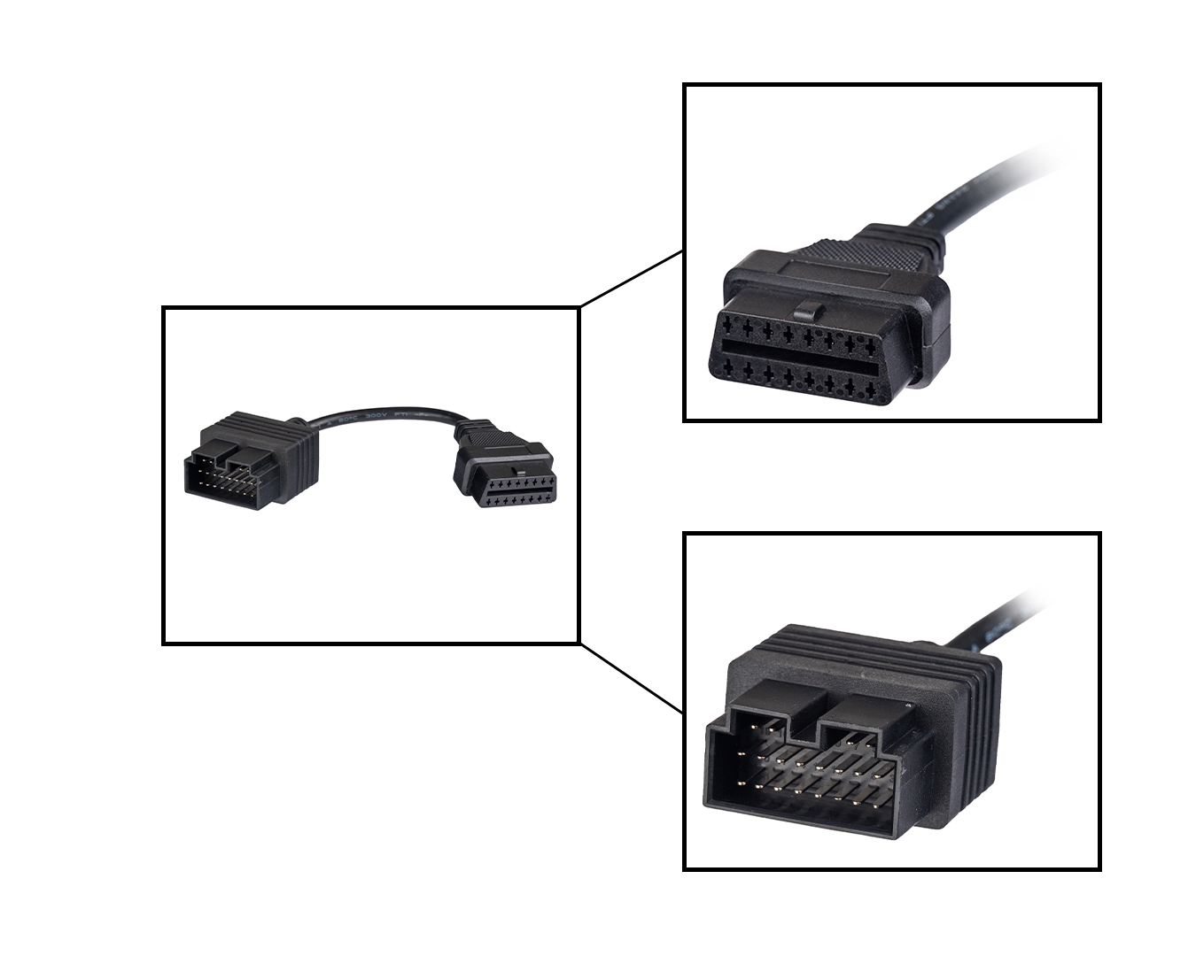 Foxigy OBD II redukcia - KIA 20pin