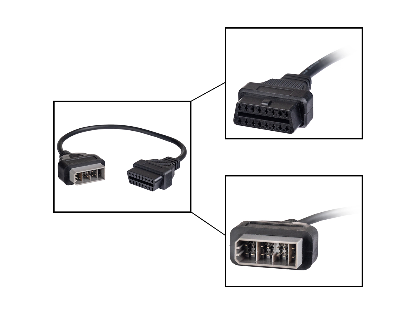 Foxigy OBD II redukcia - Nissan 14pin