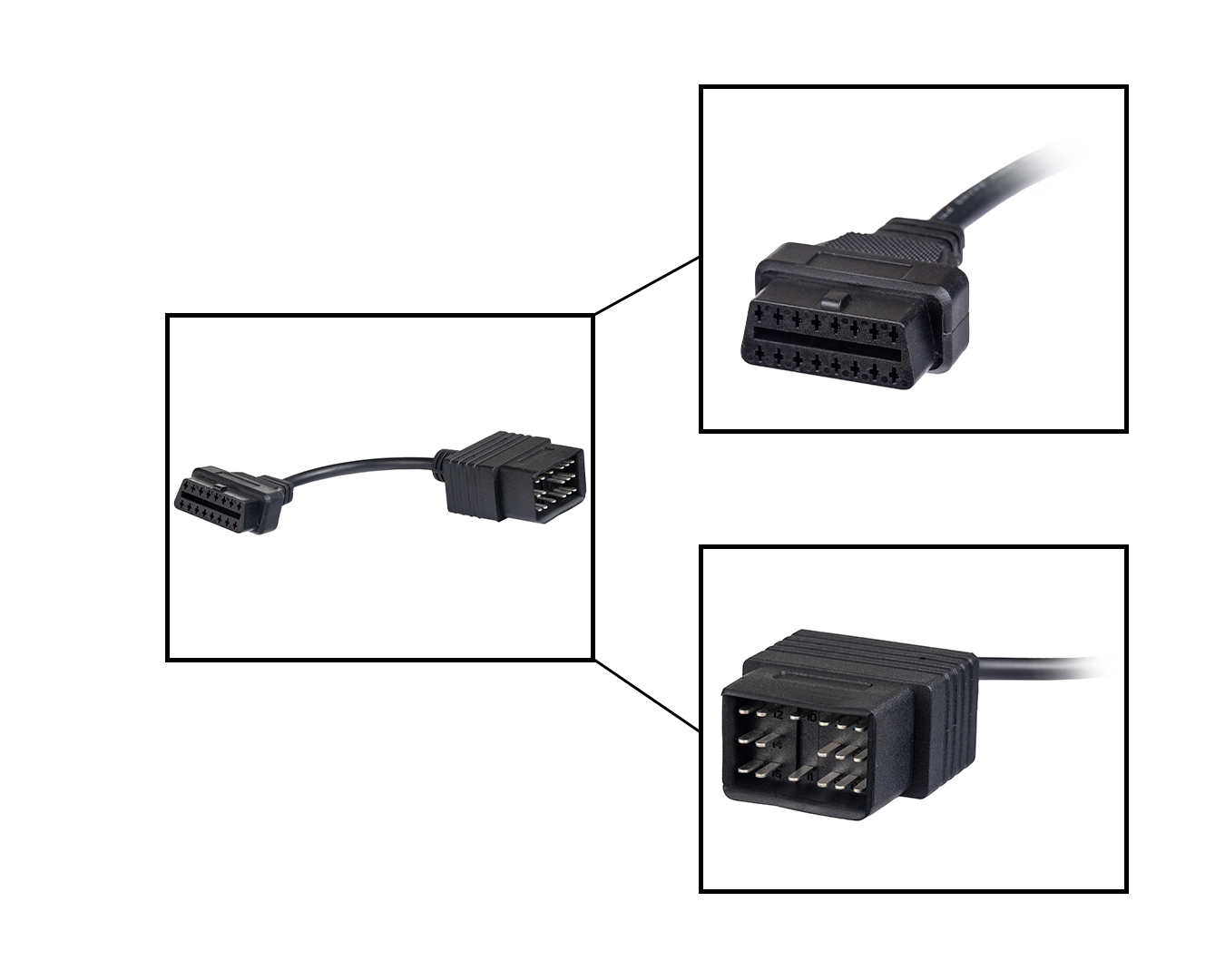 Foxigy OBD II redukcia - Mazda 17pin