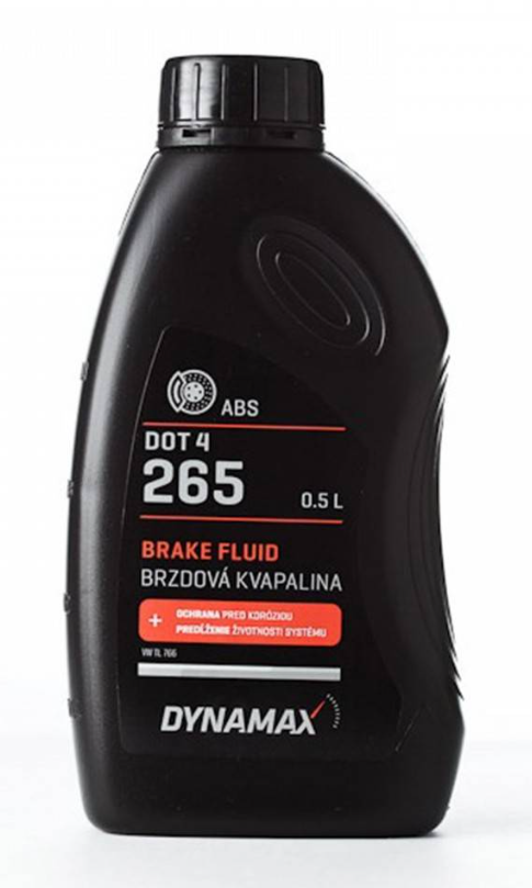 DYNAMAX Brzdová kvapalina 500ml DOT4 265 ABS