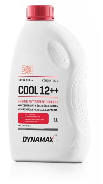E-shop DYNAMAX Nemrznúca chladiaca kvapalina 1L Cool 12++ ULTRA G12