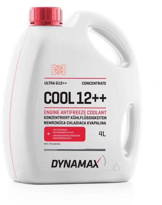 E-shop DYNAMAX Nemrznúca chladiaca kvapalina 4L Cool 12++ ULTRA G12