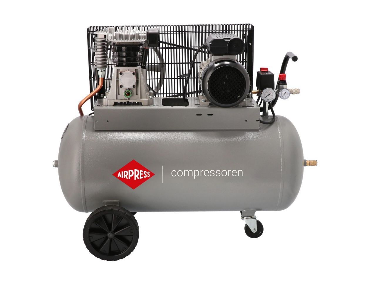 Airpress Kompresor dvojpiestový HL 375-100 Pro 10bar 90l 230V