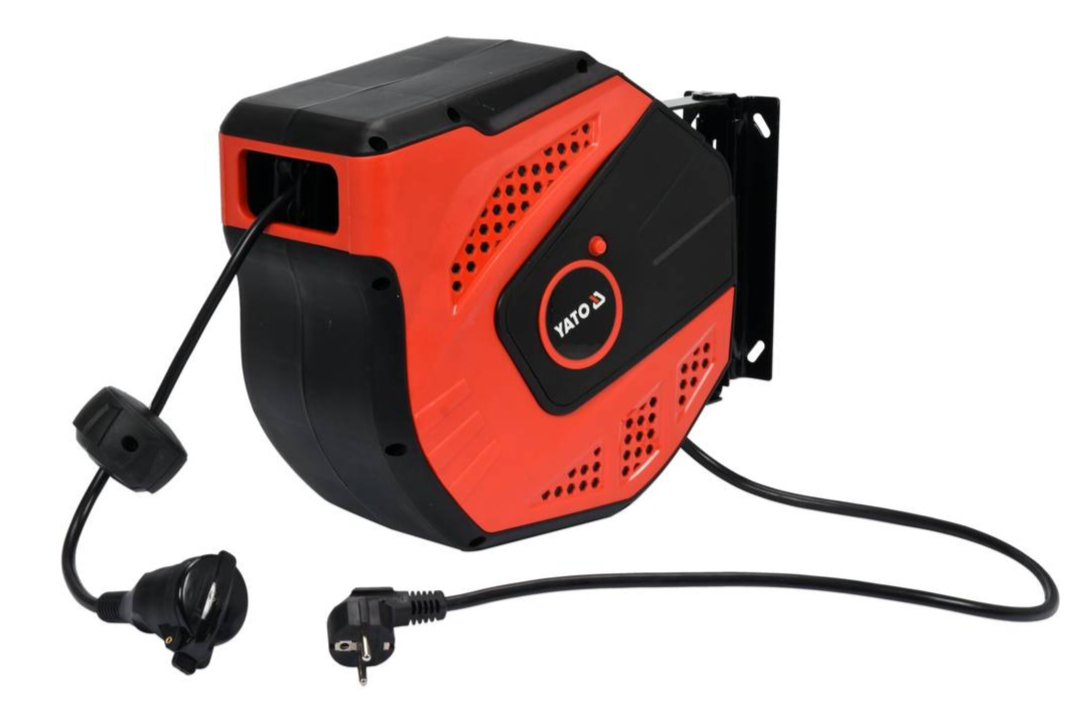 Predlžovací kábel s automatickým navíjaním 20m YT-81221