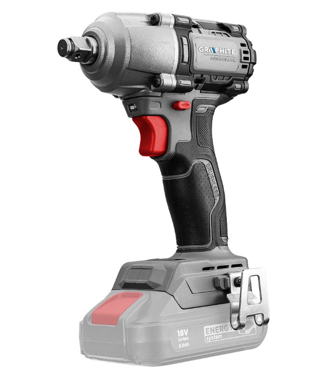 Graphite Akumulátorový rázový uťahovák 1/2'' 18V, 450NM 58G038