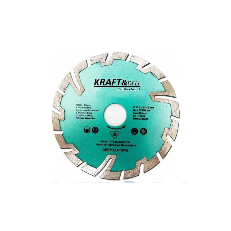 E-shop Kraft&Dele Rezný kotúč diamantový 125mm KD928