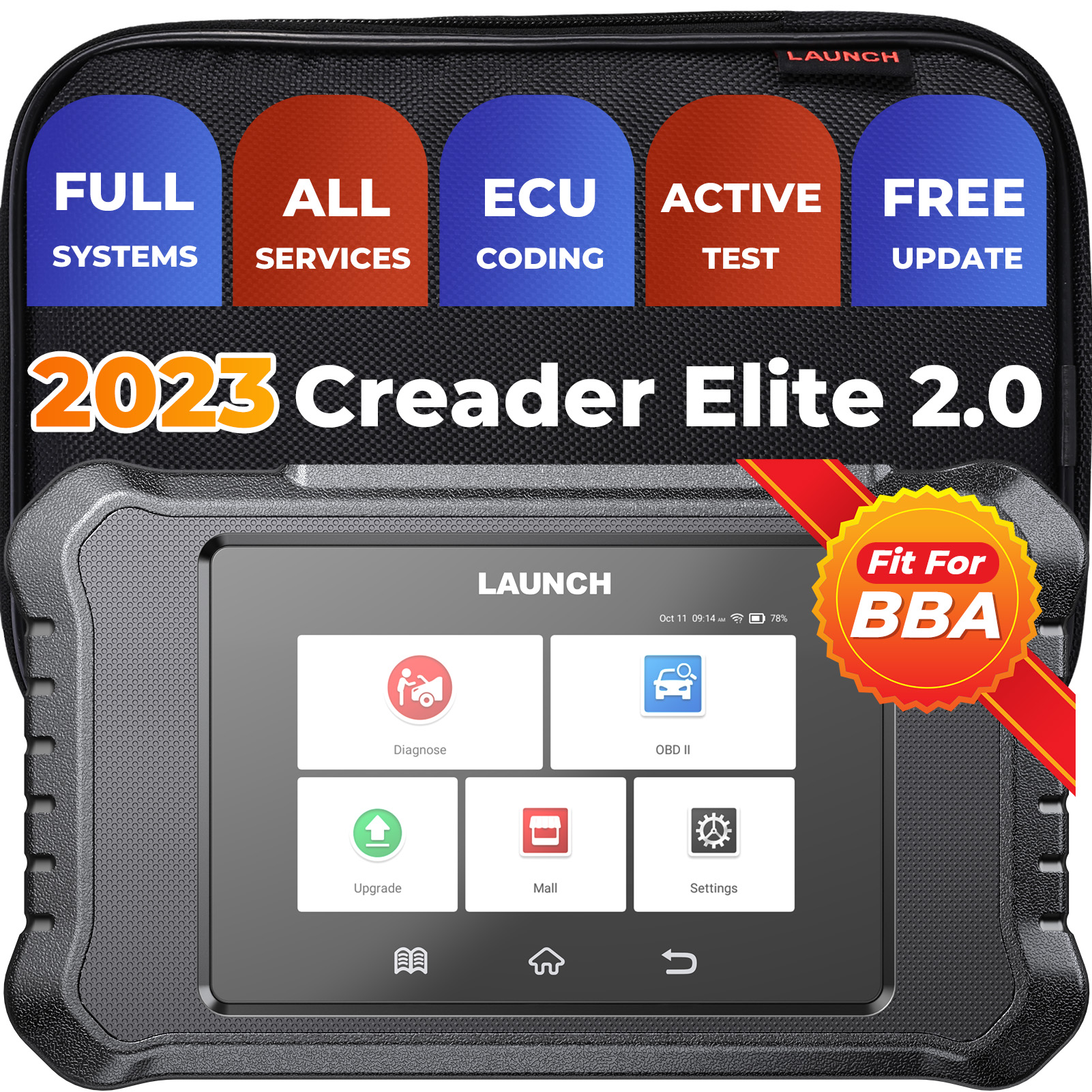 Autodiagnostika Launch Creader Elite 2.0 BBA