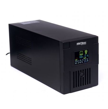 Kraft&Dele Záložný zdroj napájania UPS 1500VA LCD KD1929