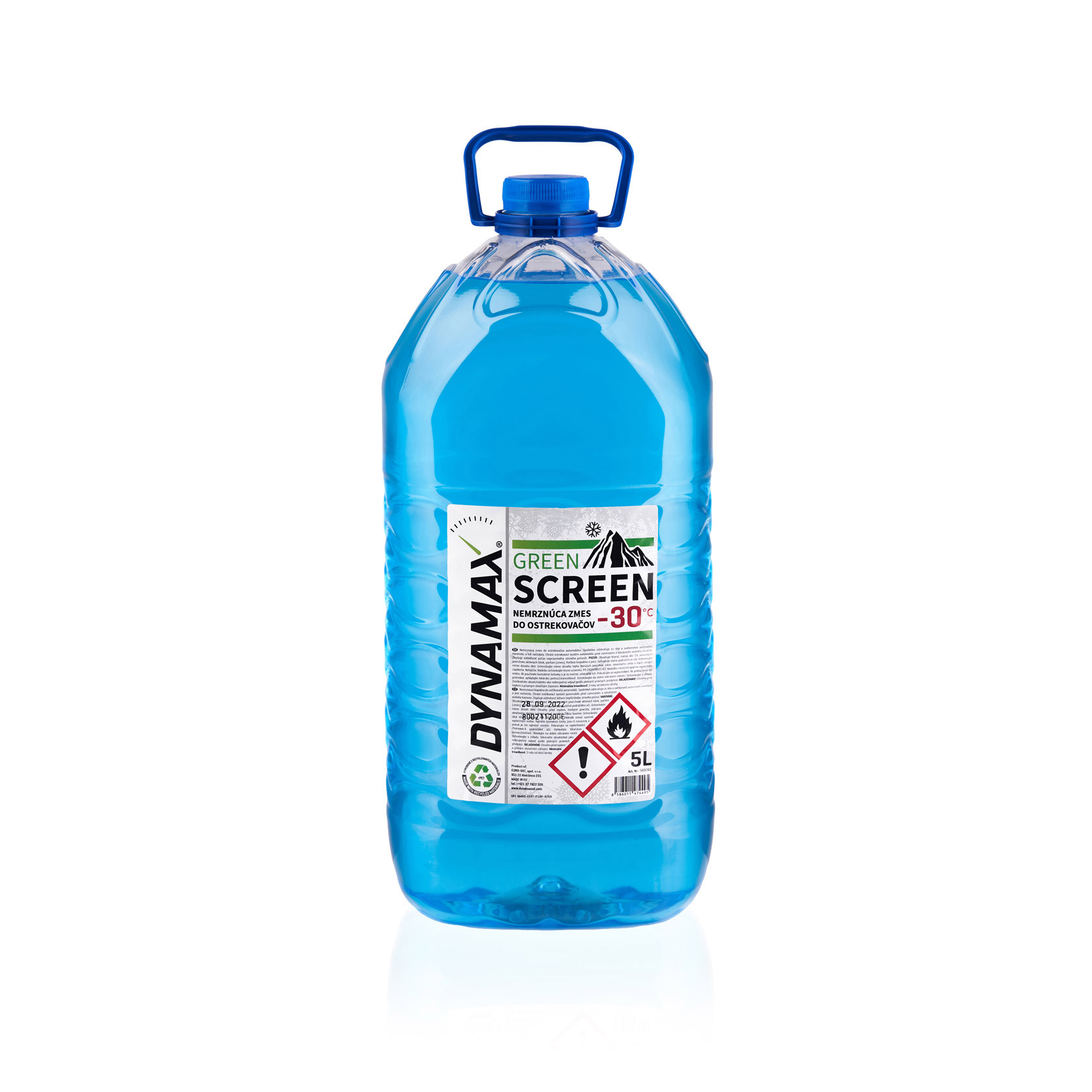DYNAMAX SCREENWASH GREEN -30 PET 5 L PET