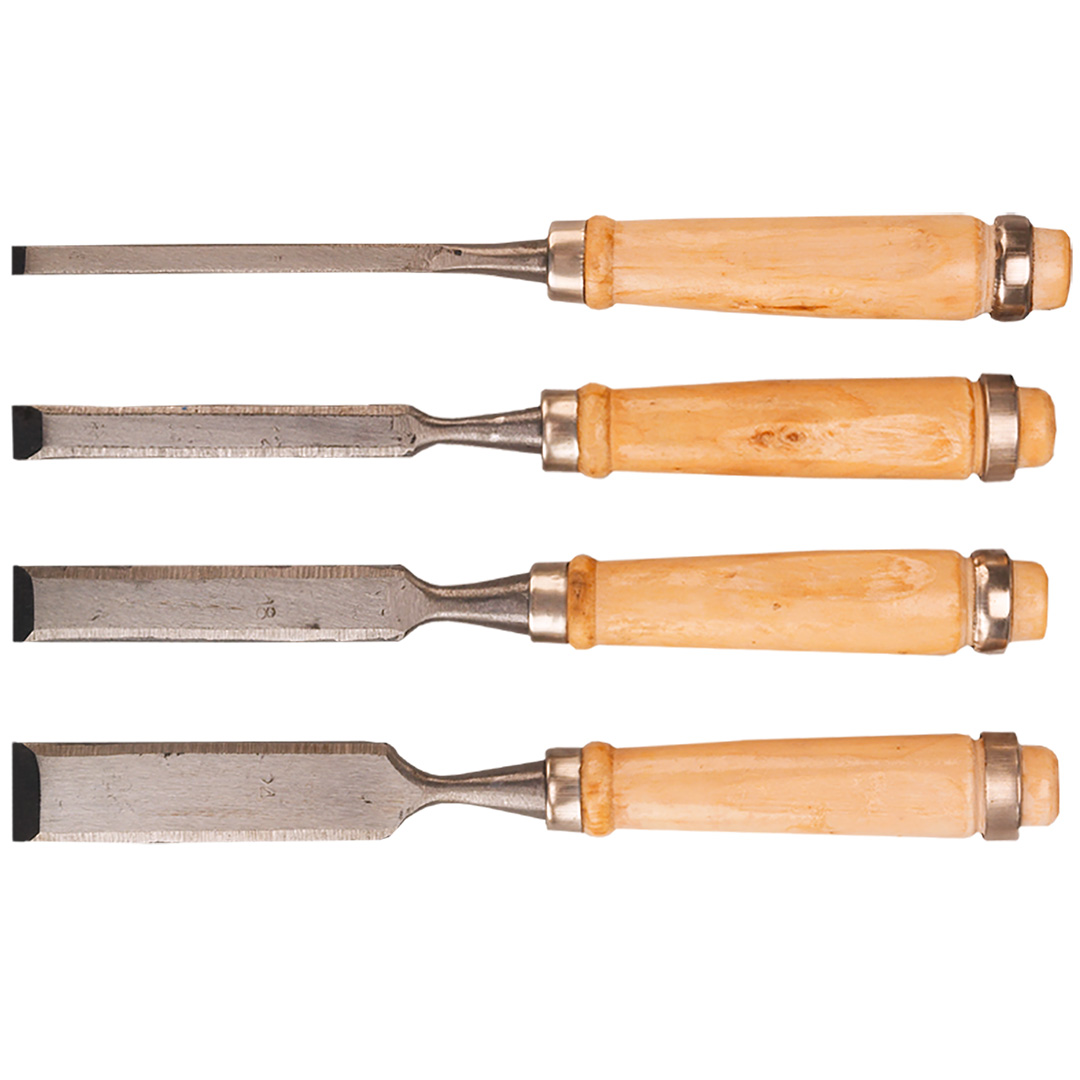 E-shop Top Tools Dláta, 6-24 mm, 4 ks sada 09A320