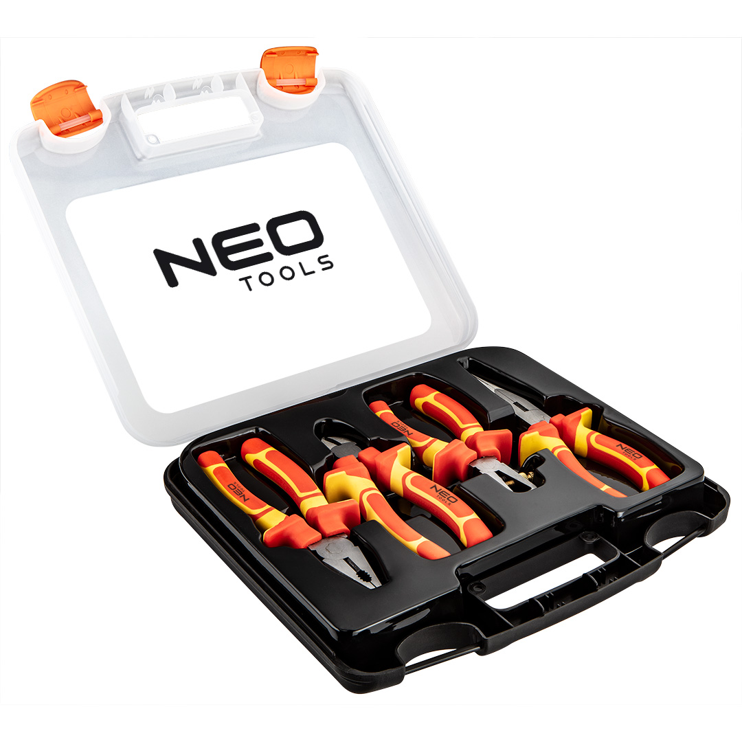 E-shop NEO TOOLS Sada klieští 1000V, 4 ks 01-236