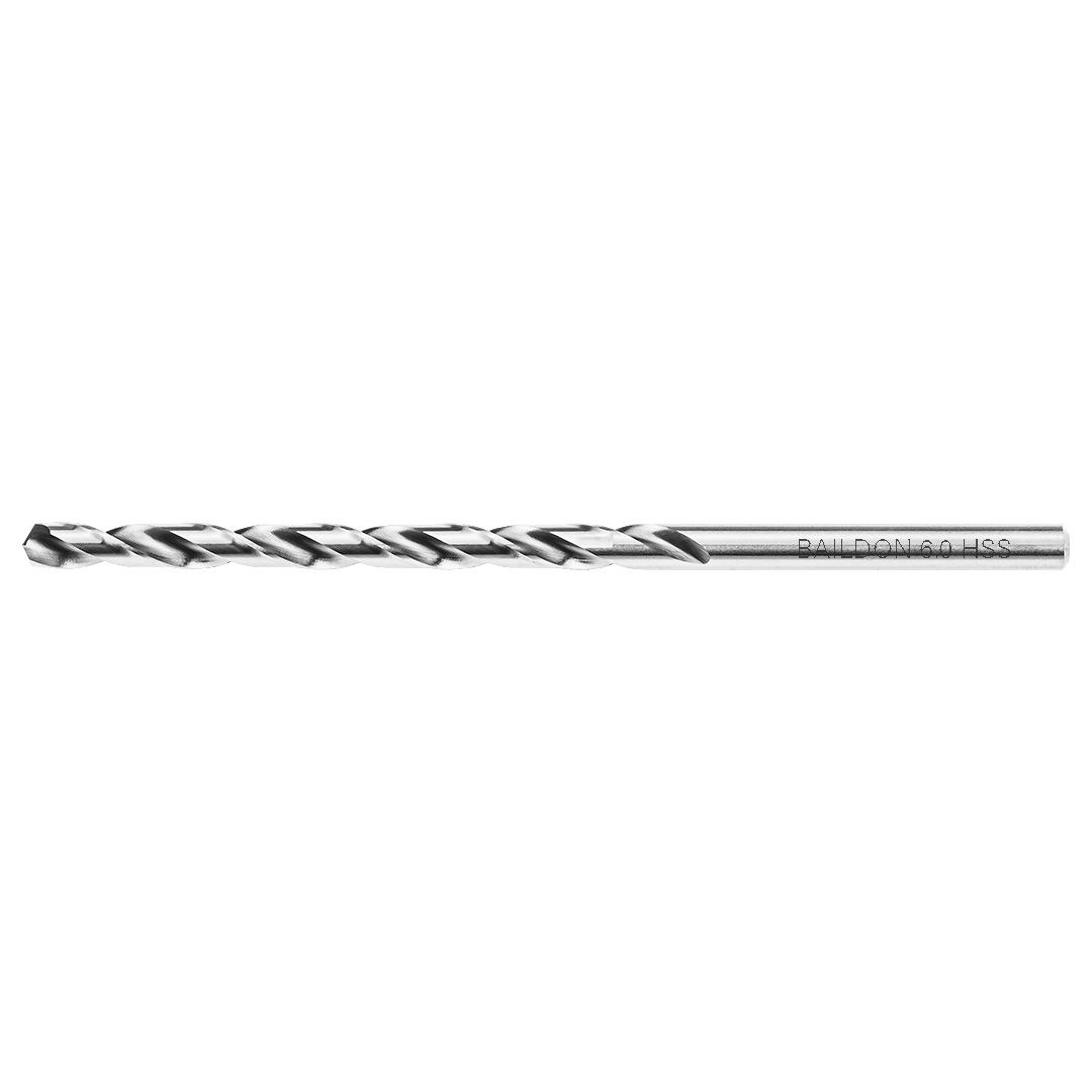 E-shop BAILDON Vrták Baildon BASIC DIN 340 RN NWKb 6 mm, HSS (S), 139-91 mm, 70206001