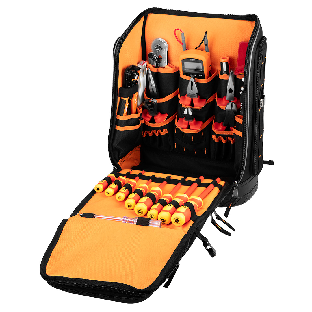 E-shop NEO TOOLS Elektrikársky batoh 31 položiek 01-313