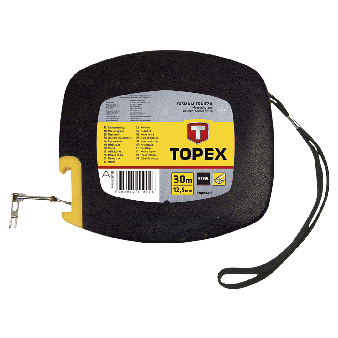 E-shop TOPEX Meracie pásmo ocelové, 30 m 28C413