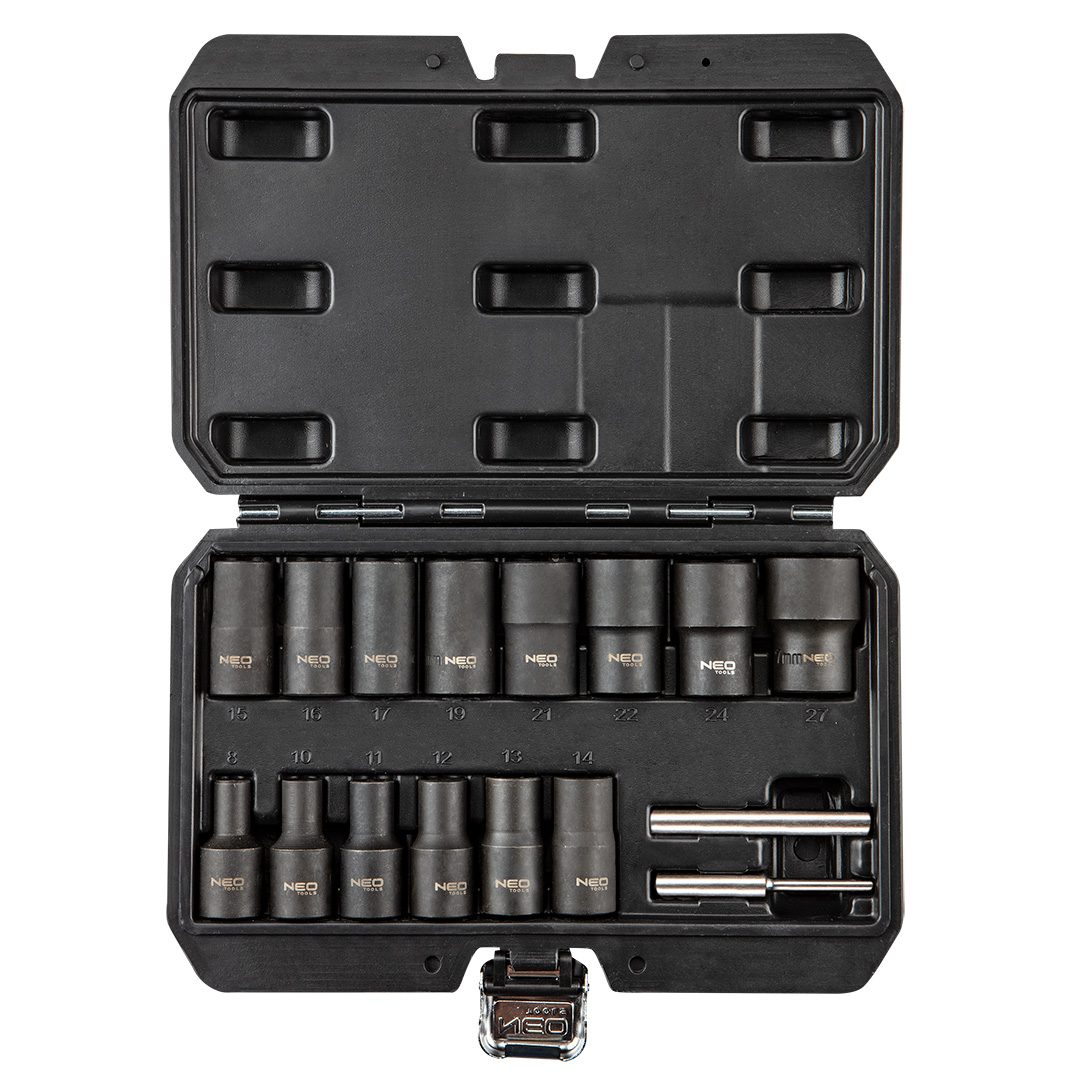 NEO TOOLS Súprava nástr. Kľúčov, 1/2", 16 ks 11-920