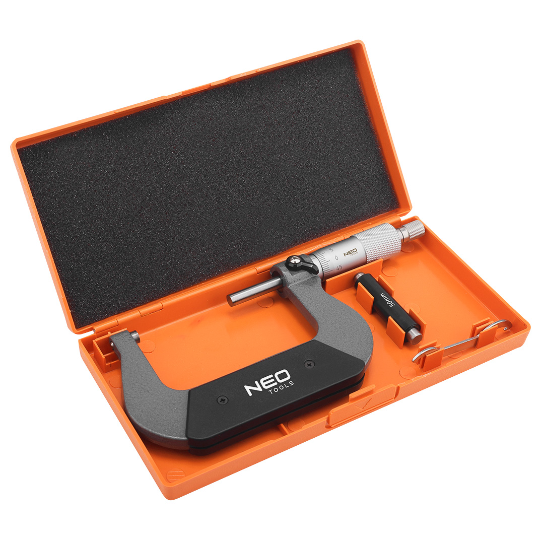 E-shop NEO TOOLS Vernierov mikrometer 50-75 mm 75-022