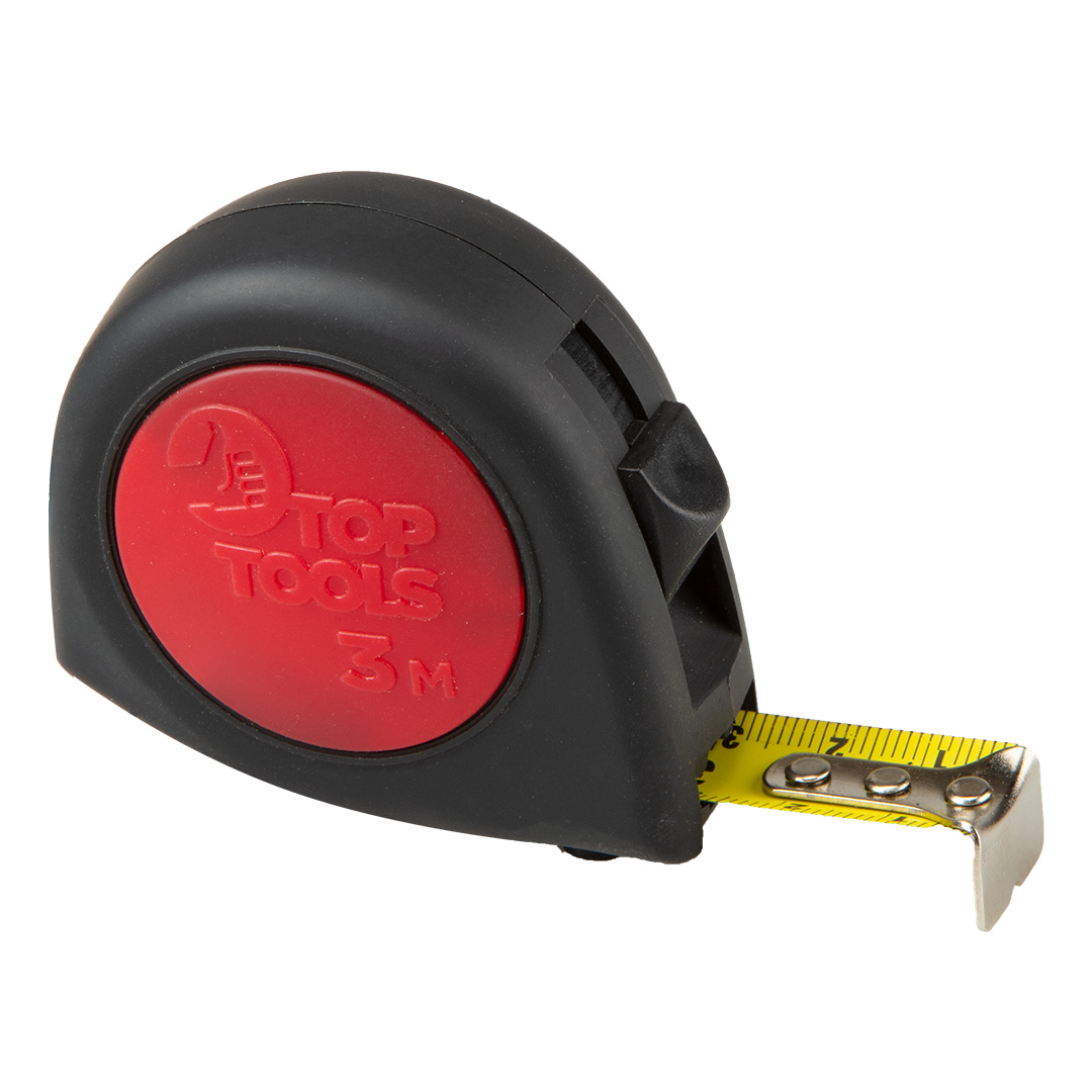 E-shop Top Tools Zvinovací meter, ocel 3 m x 16 mm 27C313