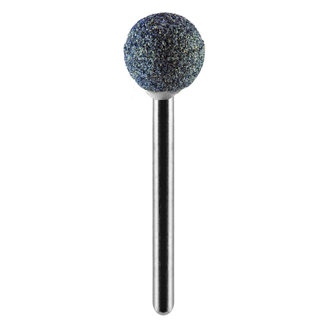 E-shop GRAPHITE Brúsny kameň guľa 10 mm, stopka 3,2 mm, 3 ks. 55H059